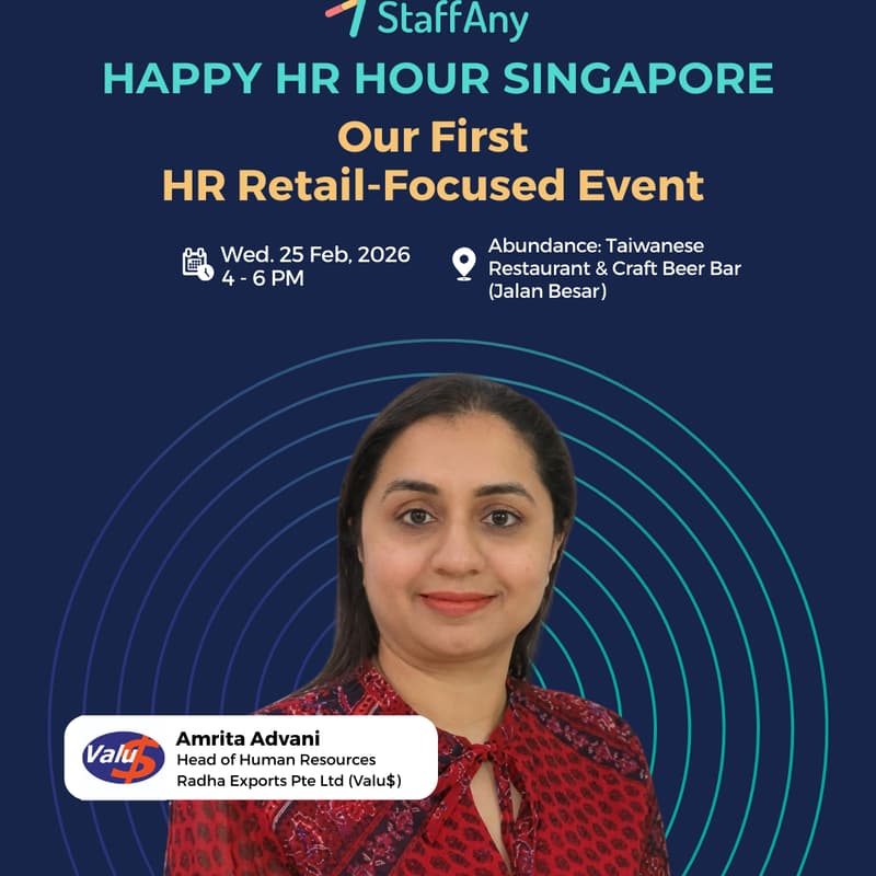 Cover Image for StaffAny HR Happy Hour Retail (HHH)