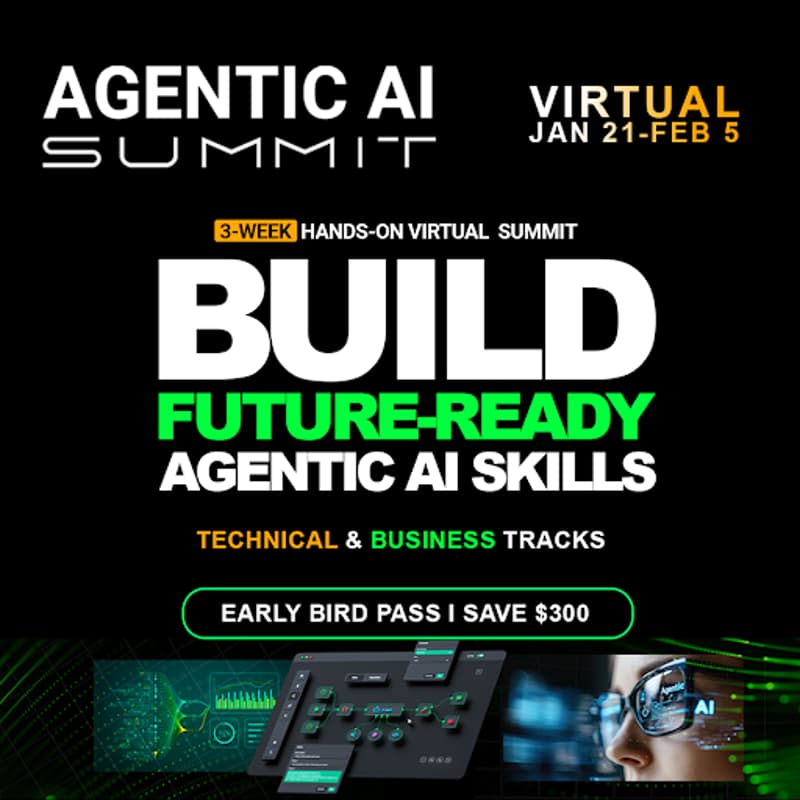 Cover Image for Agentic AI Summit | Virtual