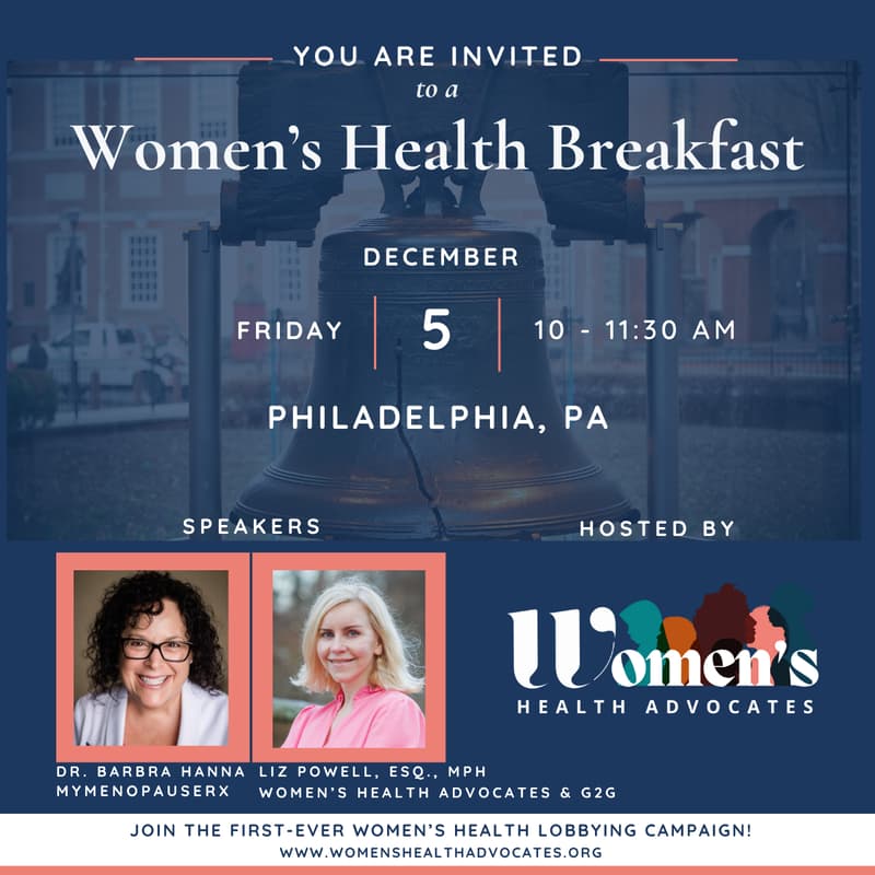 Cover Image for Women's Health Advocates Breakfast