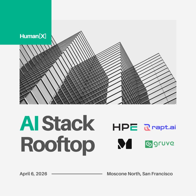 Cover Image for The AI Stack | Evening Reception at HumanX with HPE, Massed Compute, Rapt AI, & Gruve AI