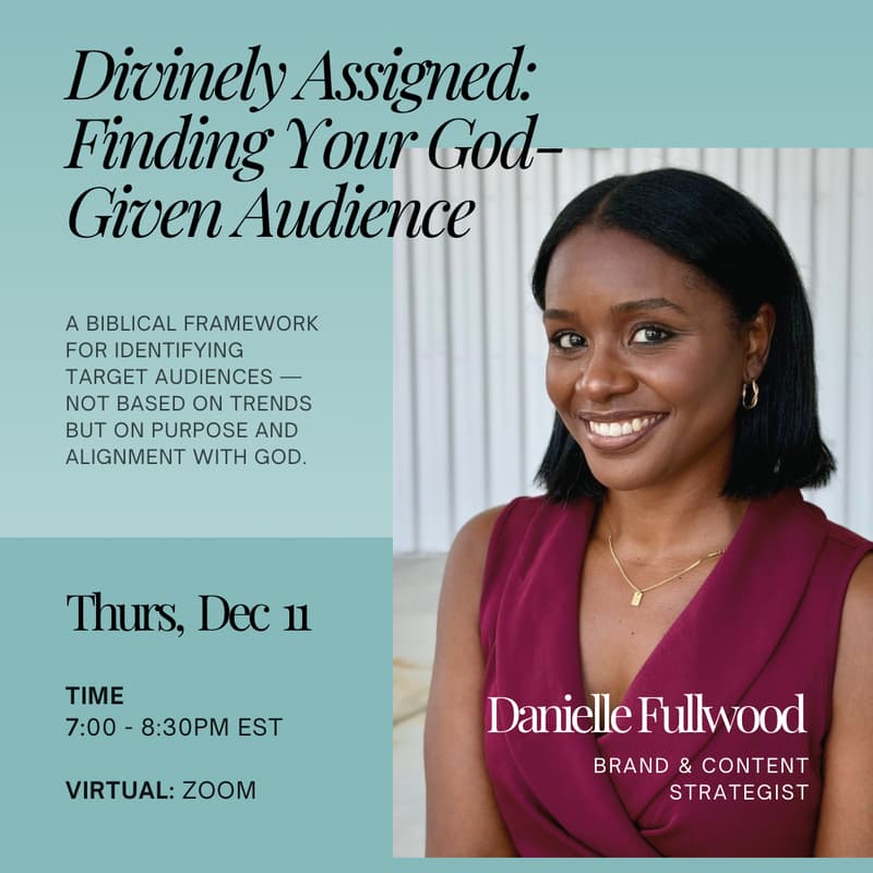 Cover Image for Divinely Assigned: Finding Your God-Given Audience