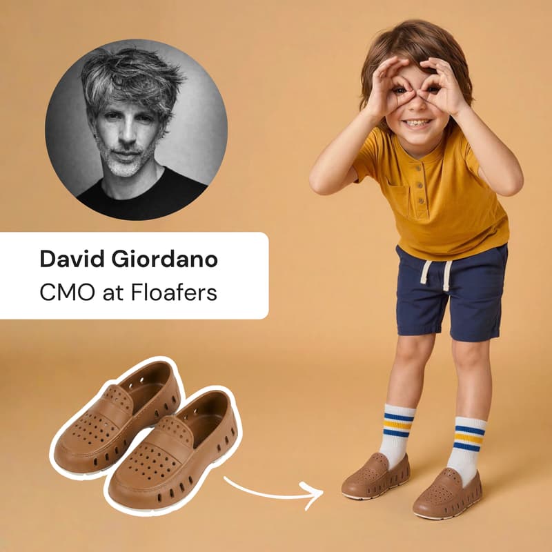 Cover Image for How David, CMO at Floafers Scaled Marketing with AI