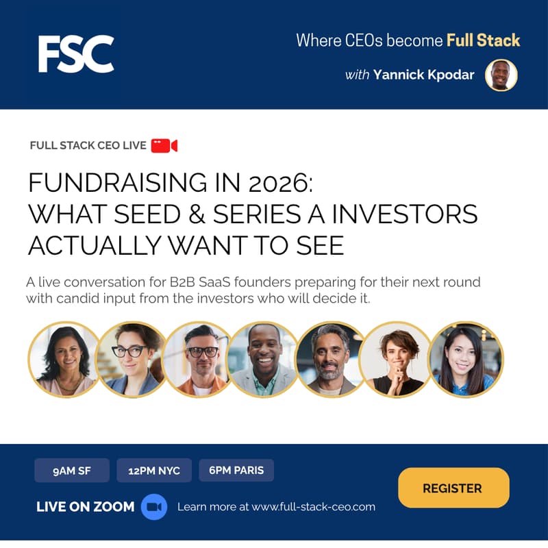 Cover Image for Fundraising in 2026: What Seed & Series A Investors Actually Want to See