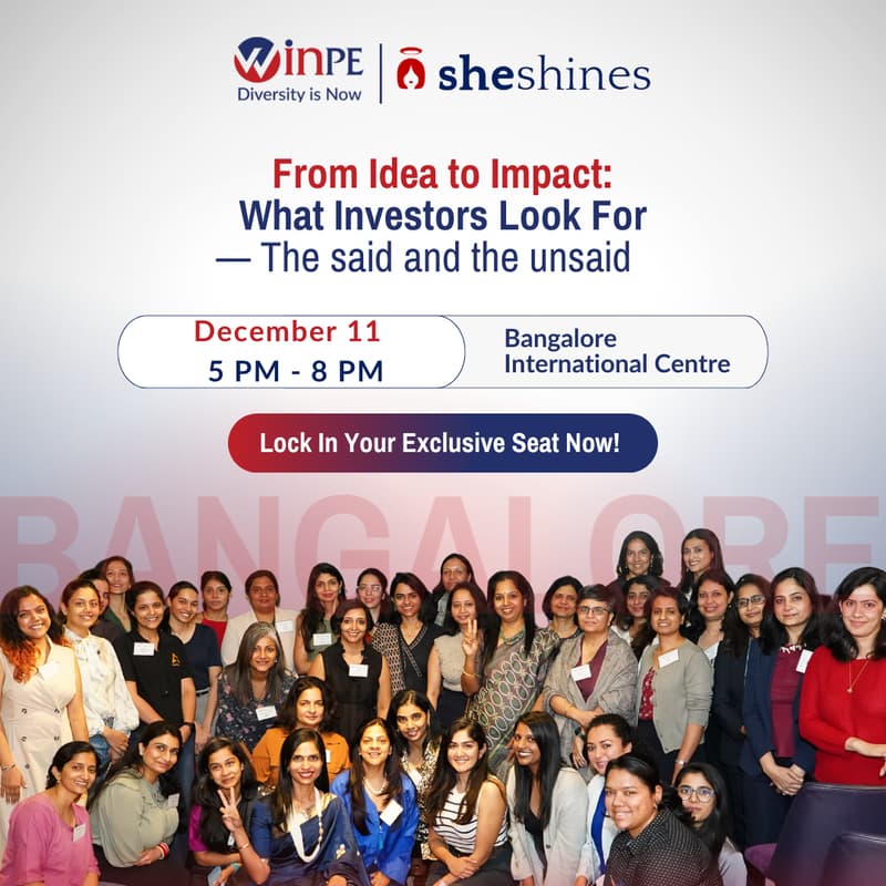 Cover Image for Winpe sheshines : From Idea to Impact: What Investors Look For — The said and the unsaid