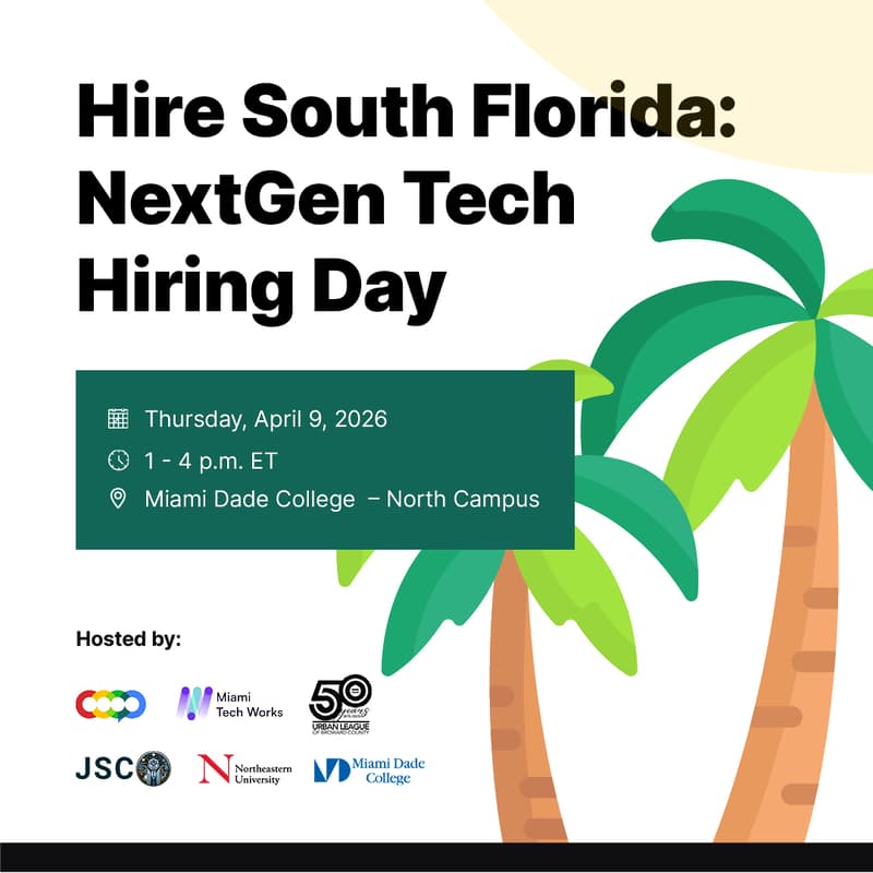 Cover Image for Hire South Florida: NextGen Tech Hiring Day