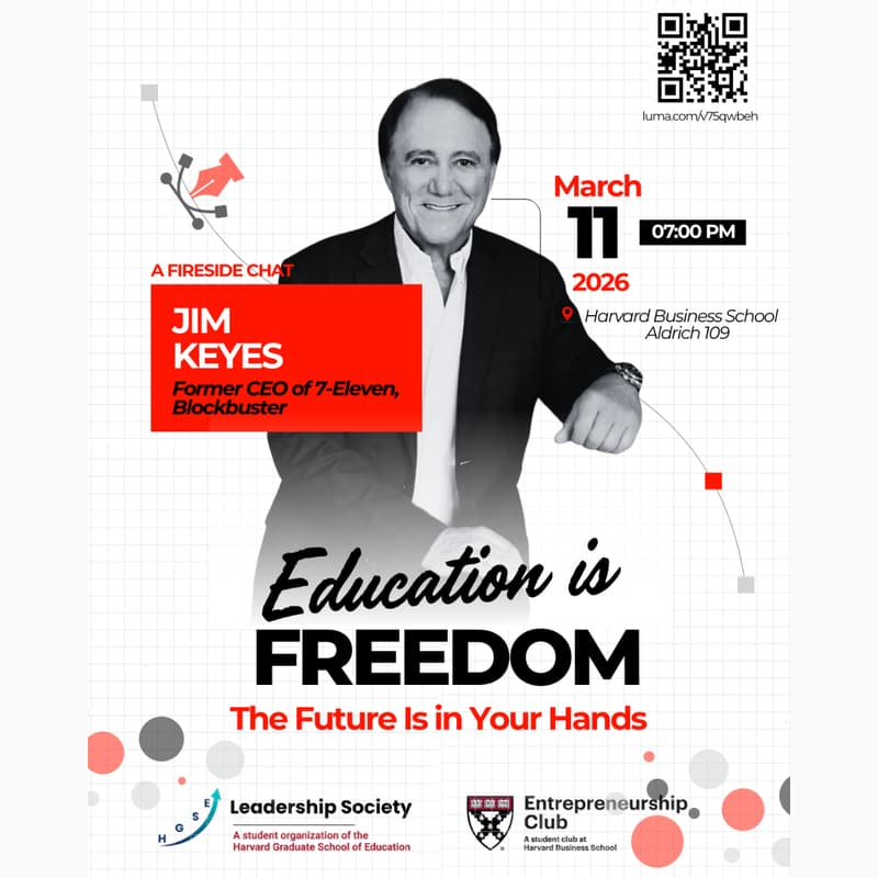 Cover Image for Education is Freedom - A Fireside Chat with Jim Keyes