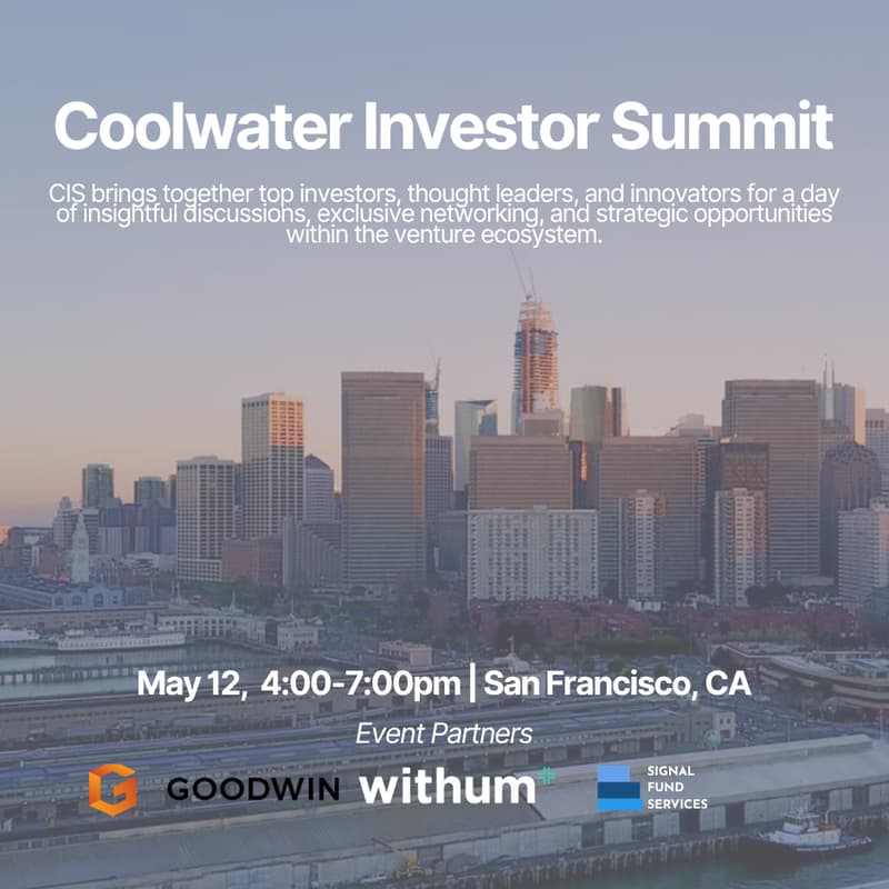 Cover Image for Coolwater Investor Summit in San Francisco