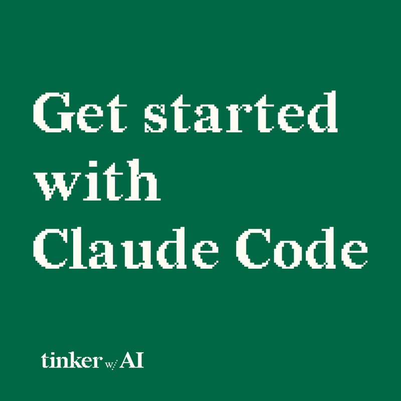 Cover Image for Get Started With Claude Code