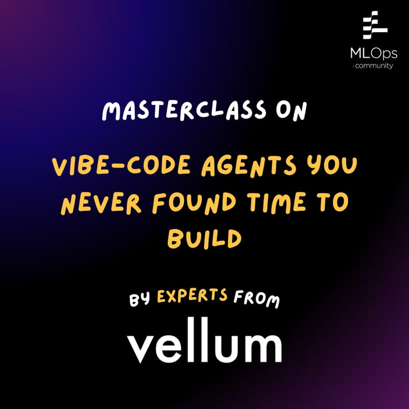 Cover Image for [Hands-on Workshop] Vibe-Code Agents You Never Found Time to Build