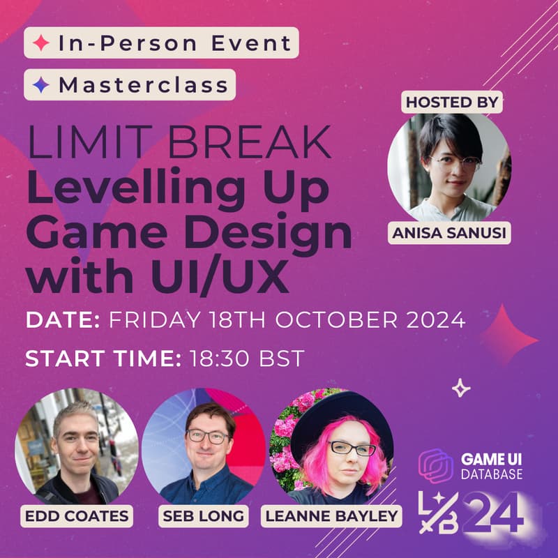 Cover Image for Levelling Up Game Design with UI/UX
