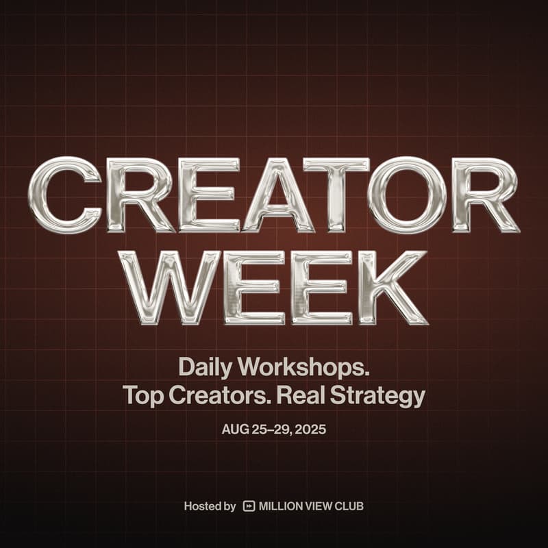 Cover Image for Creator Week - Hosted by Mario Joos
