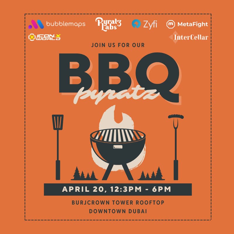 Cover Image for BBQ Pyratz With MetaFight / Bubblemaps / Zify / InterCellar / IconX