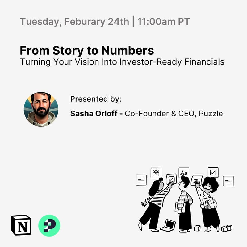 Cover Image for From Story to Numbers: Turning Your Vision Into Investor-Ready Financials