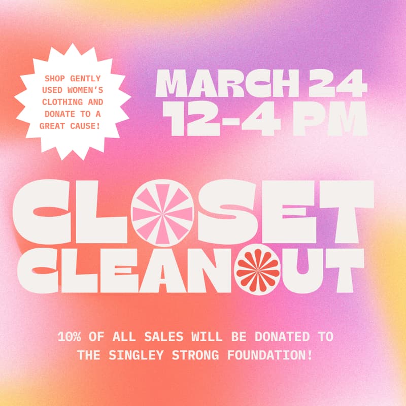 Cover Image for Closet Cleanout