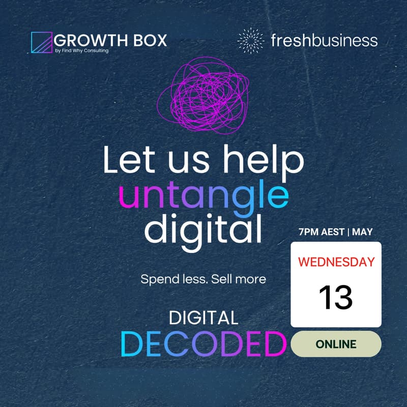 Cover Image for Fresh Business | Digital Marketing Decoded - Spend less, Sell more!
