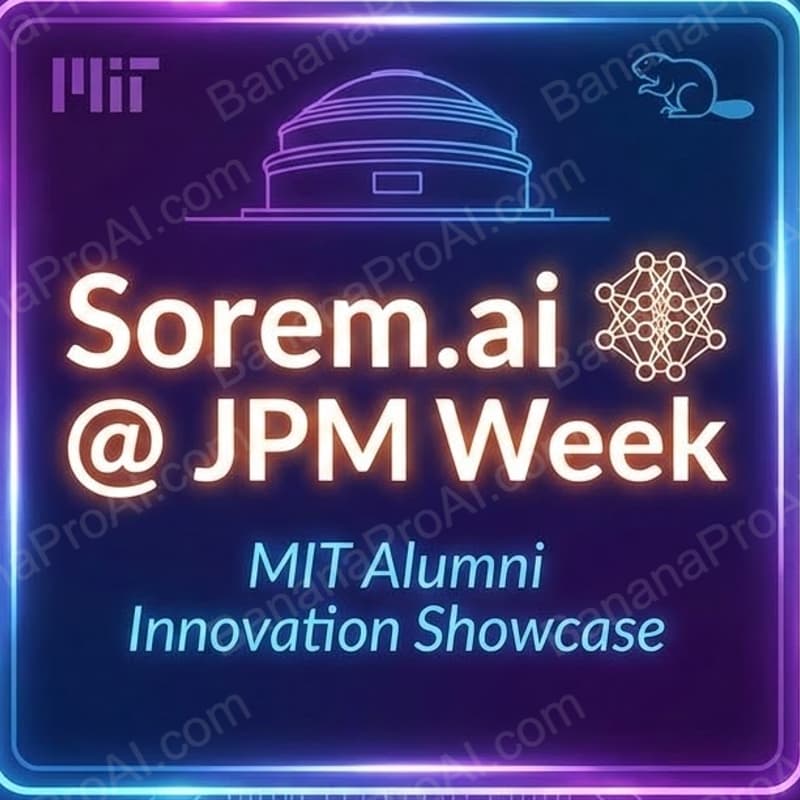 Cover Image for Sorem.ai @ JPM Week: MIT Alumni Innovation Showcase