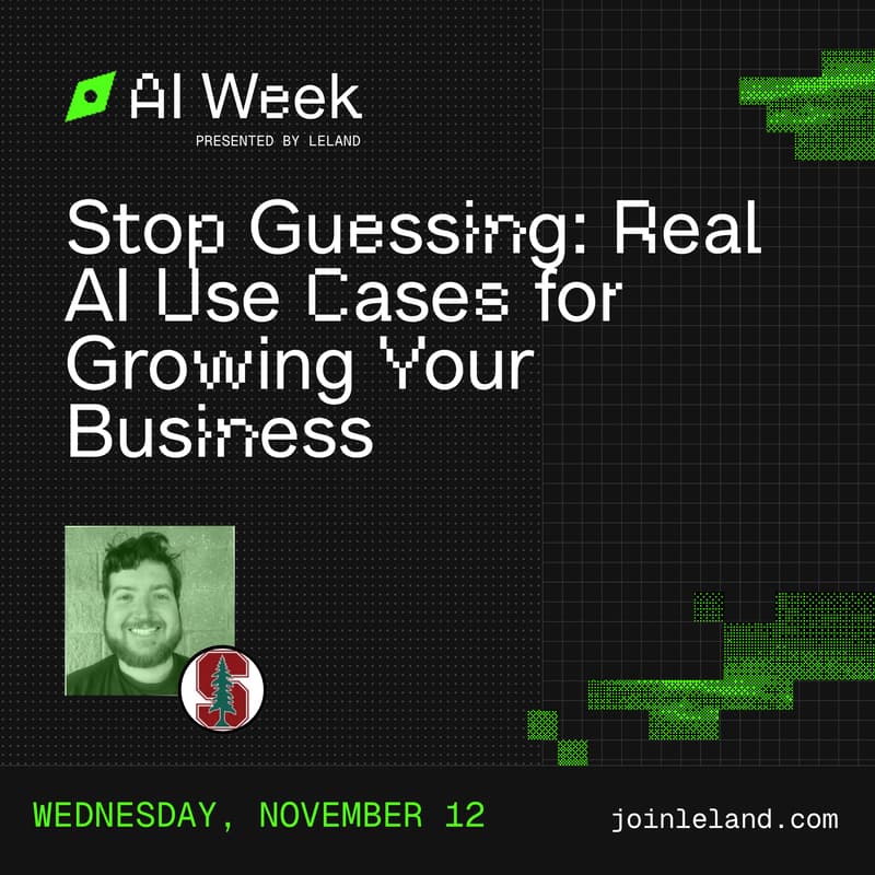 Cover Image for Stop Guessing: Real AI Use Cases for Growing Your Business