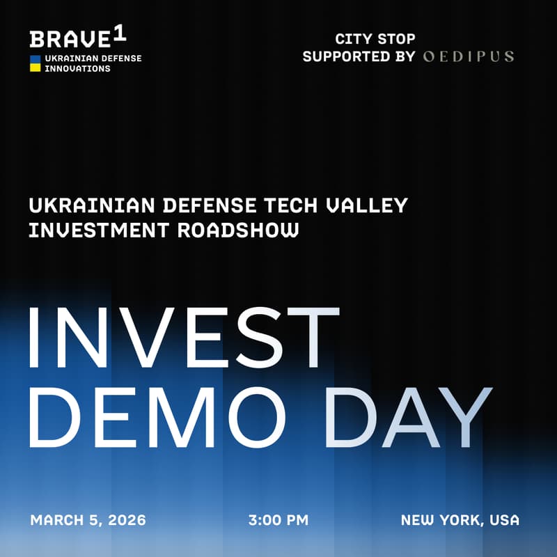 Cover Image for Brave1 Invest Demo Day New York