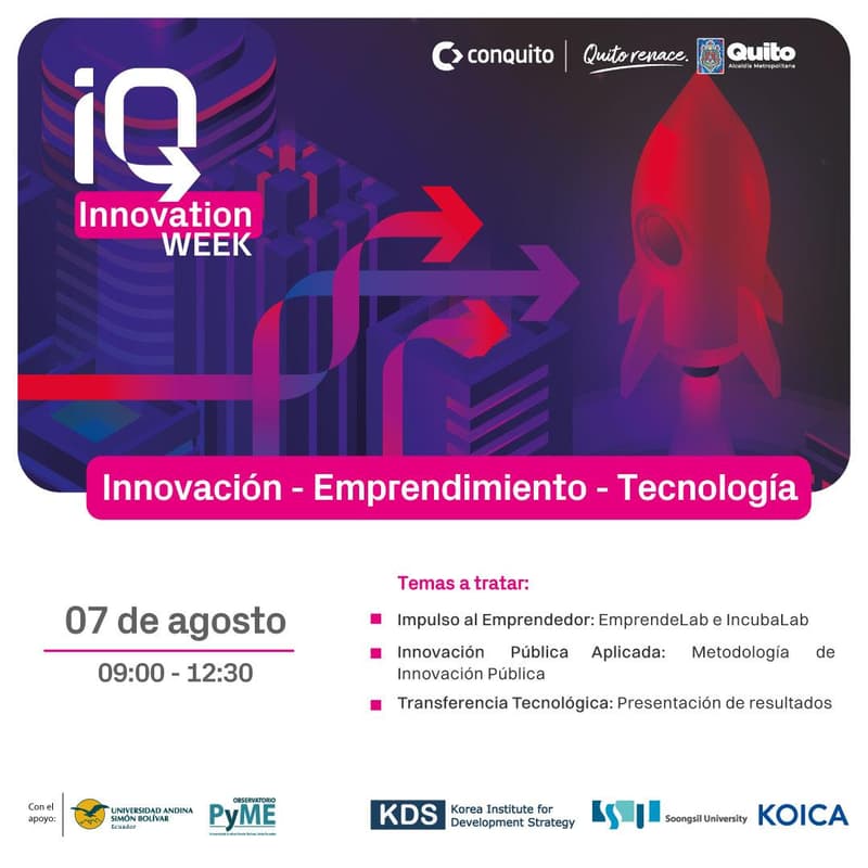 Cover Image for Innovation Week - Innovación, Emprenidmiento y Tecnología