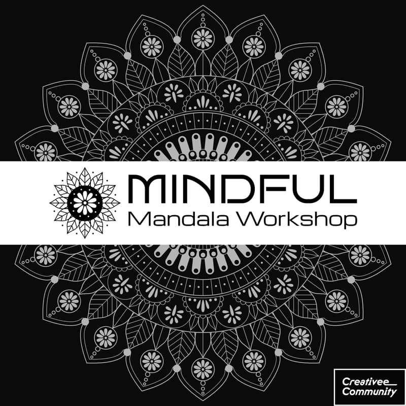 Cover Image for 🎨 Mindful Mandala Workshop with Swathi Kirthyvasan Hosted by Creativee Community