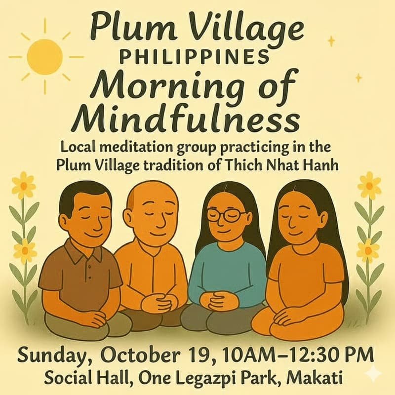 Cover Image for Morning of Mindfulness Meditation Makati