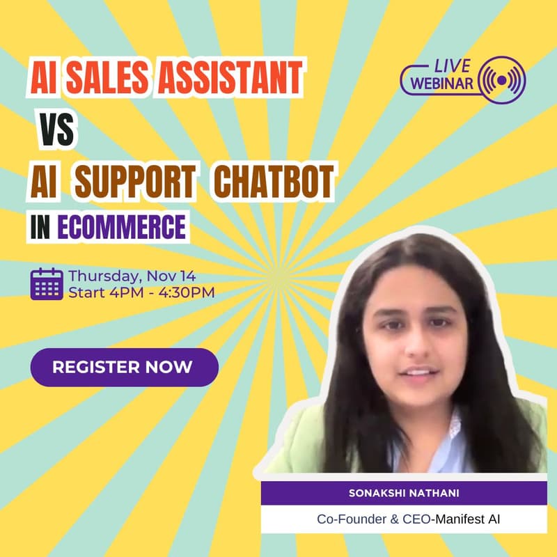 Cover Image for AI Sales Assistant vs AI Support Chatbot in Ecommerce