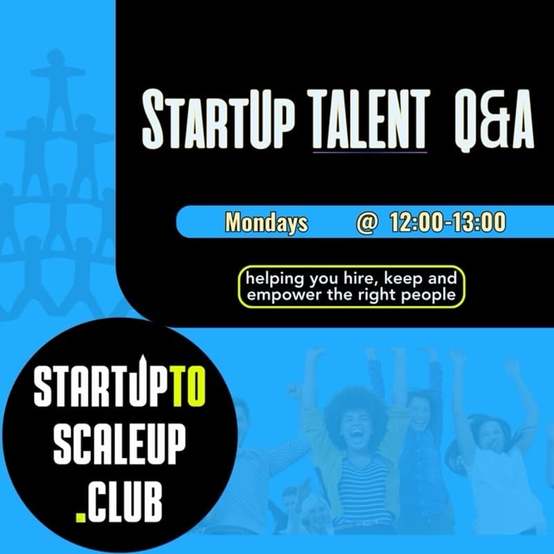 Cover Image for StartUp TALENT Q&A  171