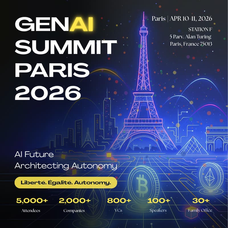 Cover Image for GenAI Summit Paris 2026 April -  Architecting Autonomy - Europe's Largest AI Summit