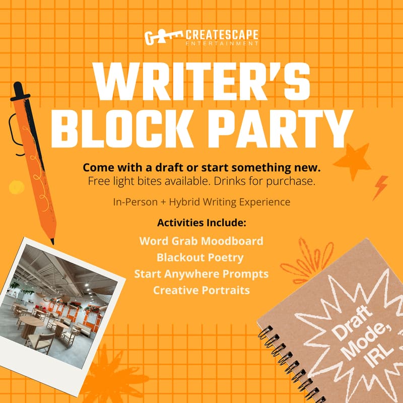 Cover Image for Writer's Block Party