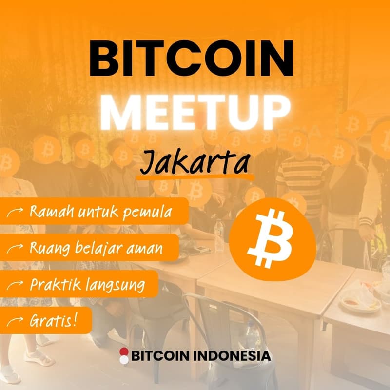 Cover Image for Bitcoin Indonesia Community Meetup Jakarta 19 September 2026