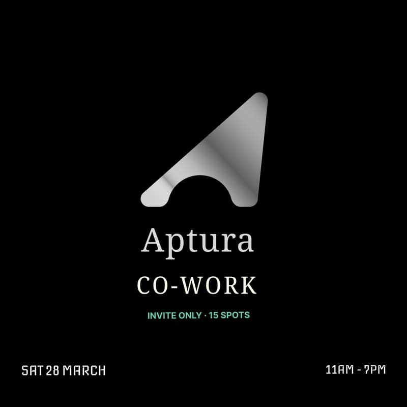 Cover Image for CoWork @ Aptura.AI