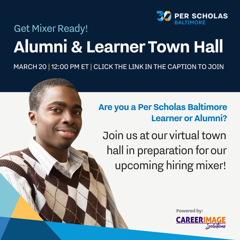 Cover Image for Mixer Ready: Alumni & Learner Town Hall