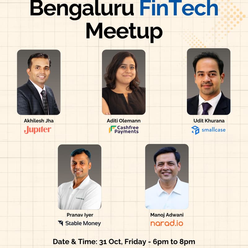Cover Image for Bengaluru Fintech Meetup