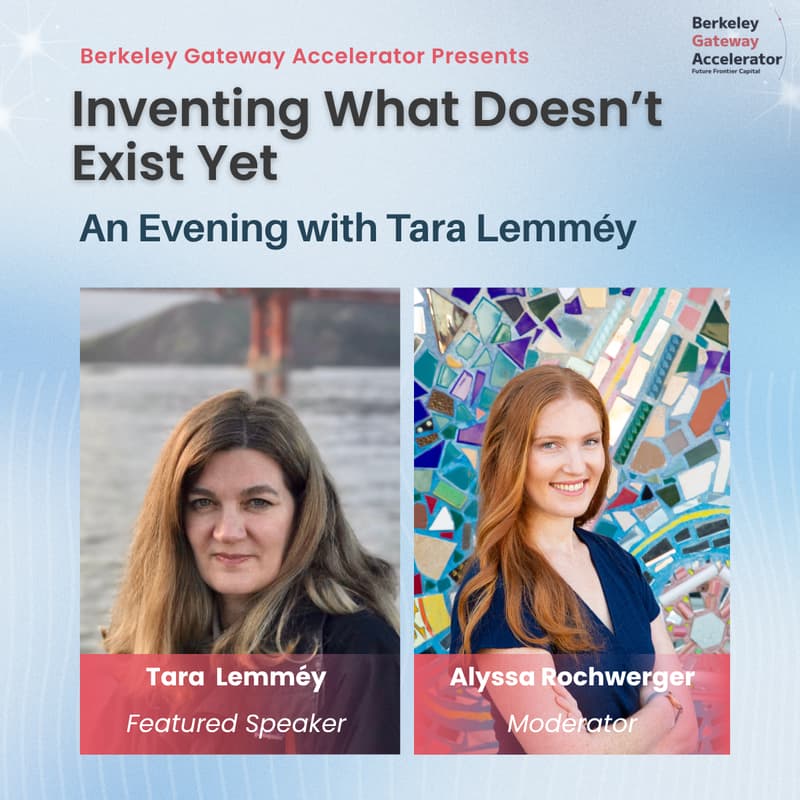 Cover Image for Women Inventing What Doesn’t Exist Yet — An Evening with Tara Lemméy