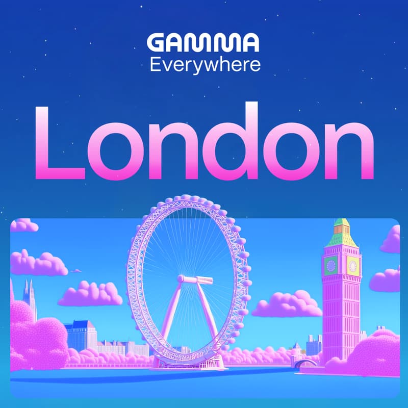Cover Image for The Gamma Experience: London