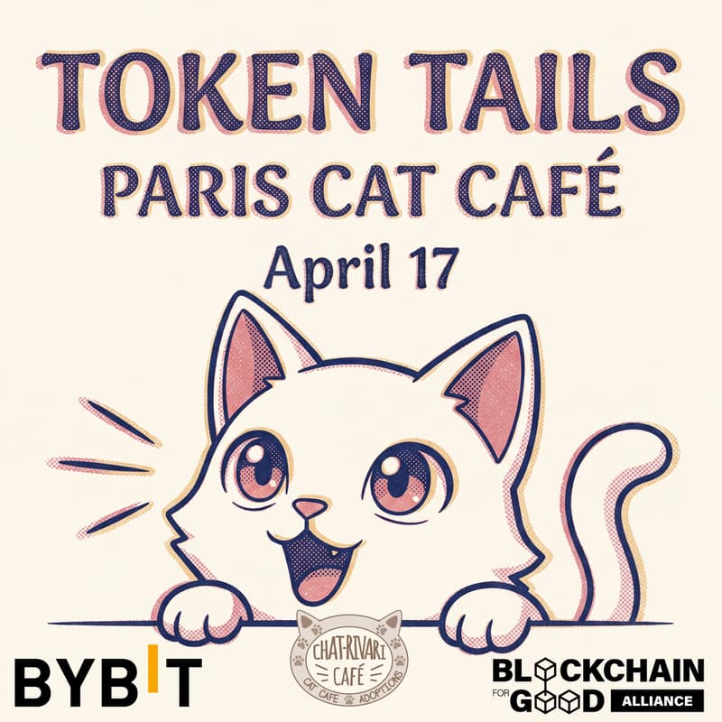 Cover Image for Paris Blockchain Week - Token Tails side event at Cat Cafe
