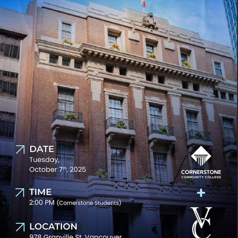 Cover Image for Vancouver Club Hiring Event - Cornerstone College