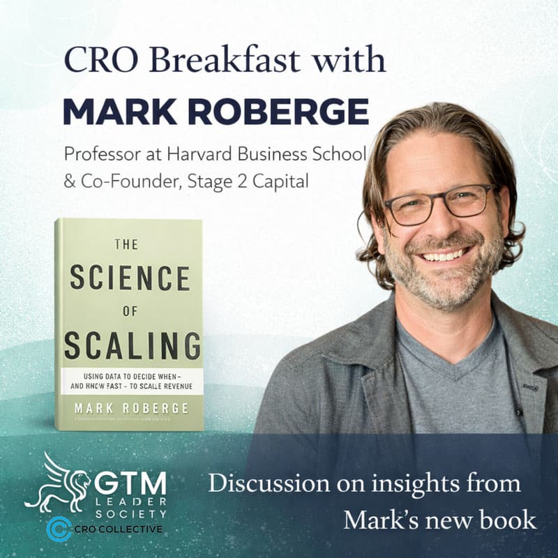 Cover Image for CRO Breakfast with Mark Roberge