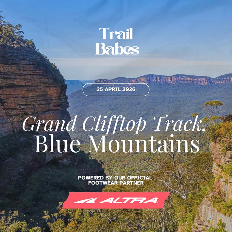 Cover Image for Grand Clifftop Walk, Blue Mountains | TrailBabes Hike #21 x Altra