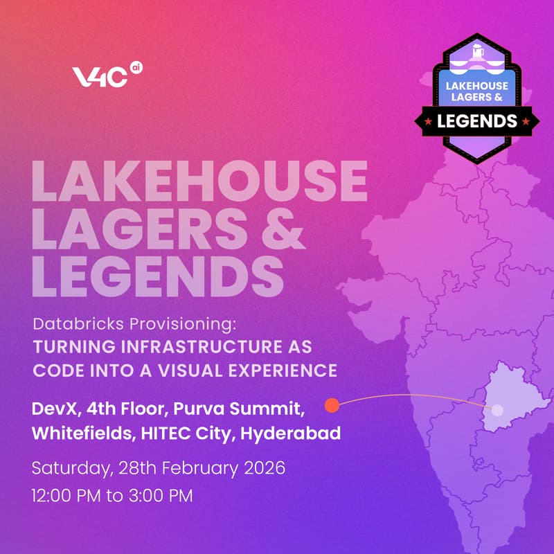 Cover Image for Lakehouse, Lagers & Legends [Hyderabad]: Databricks Provisioning: Turning Infrastructure-as-Code into a Visual Experience