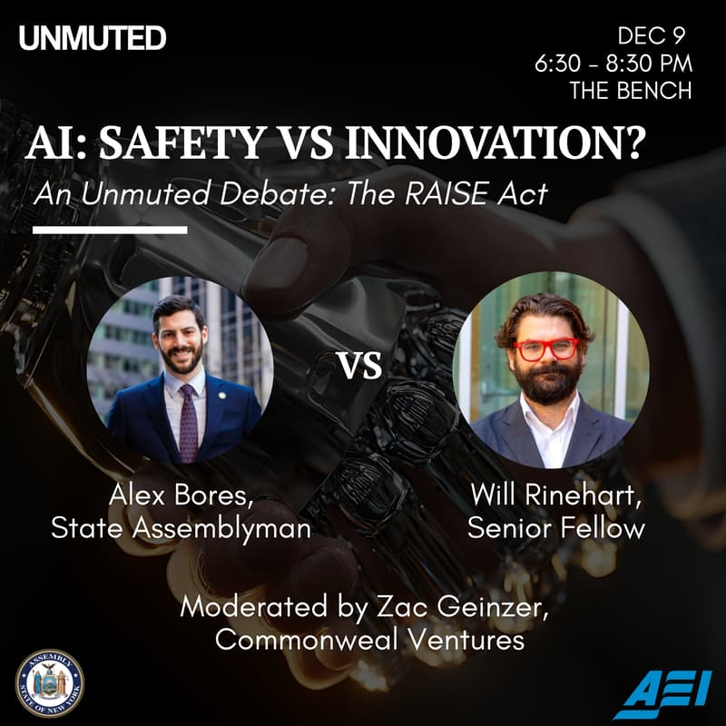 Cover Image for AI Safety vs. Speed: Should States Regulate?