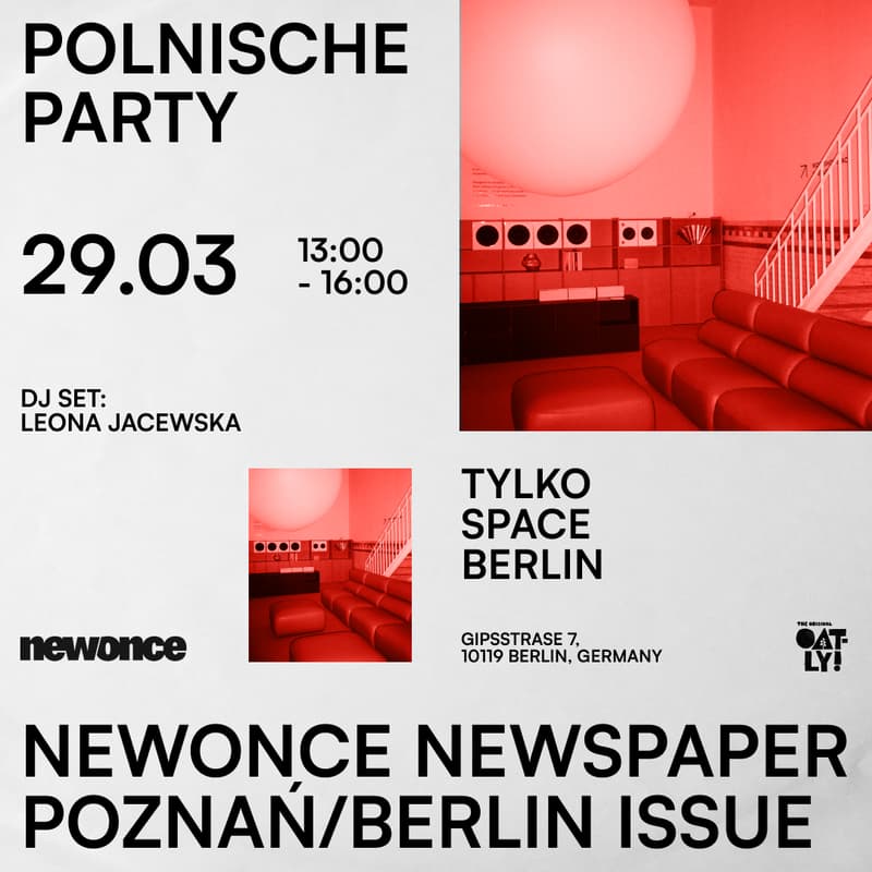 Cover Image for POLNISCHE PARTY - newonce newspaper Poznań/Berlin issue