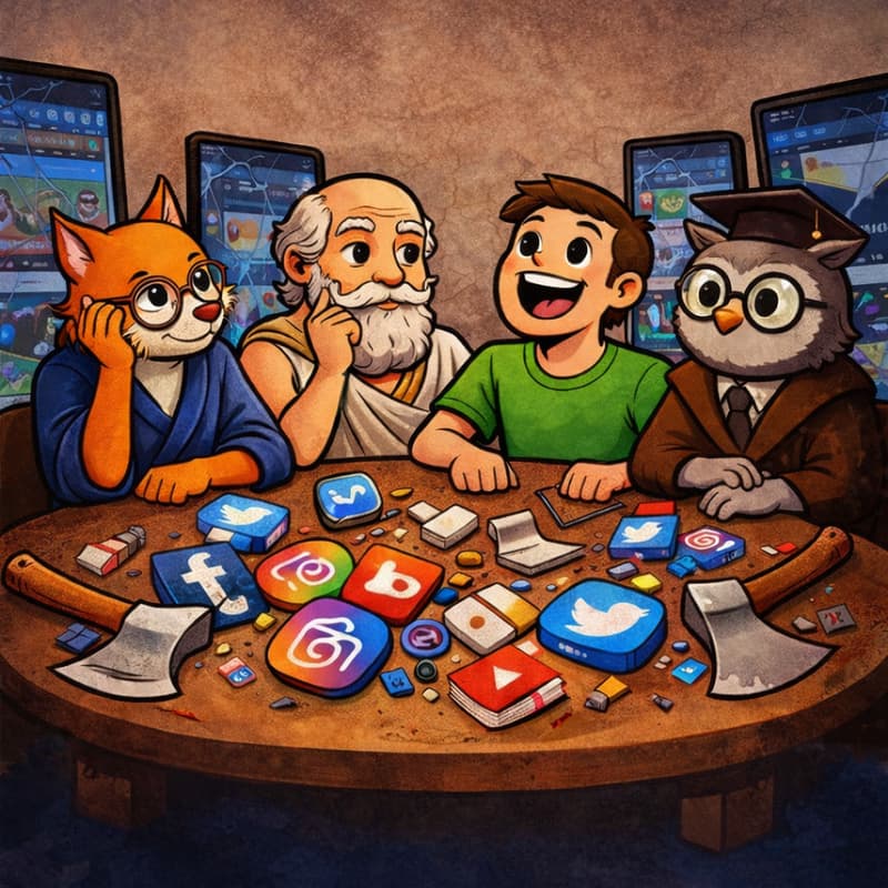 Cover Image for Is it possible to remove the social media feeds from our lives? Should we want to?