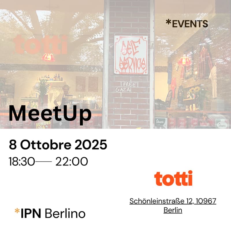 Cover Image for IPN MeetUp - Berlino