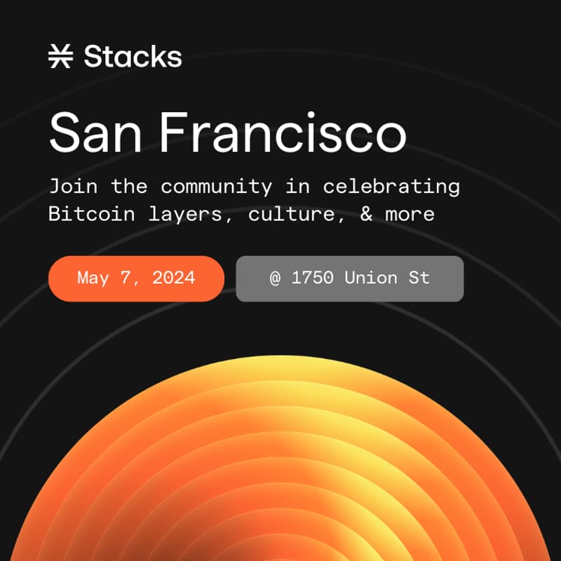 Cover Image for Building on Bitcoin: San Francisco Nakamoto Meetup