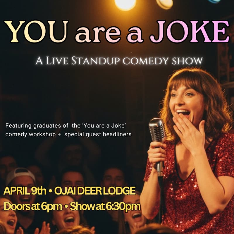Cover Image for You are a Joke - Live Comedy Showcase