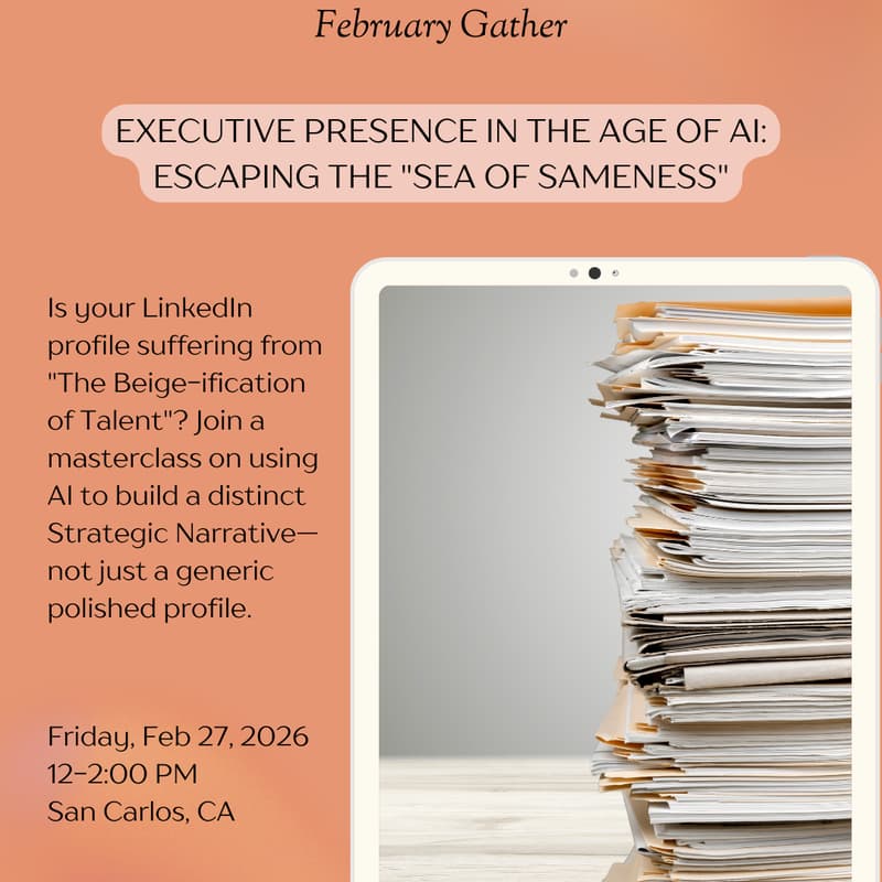 Cover Image for Executive Presence in the Age of AI: Escaping the "Sea of Sameness"