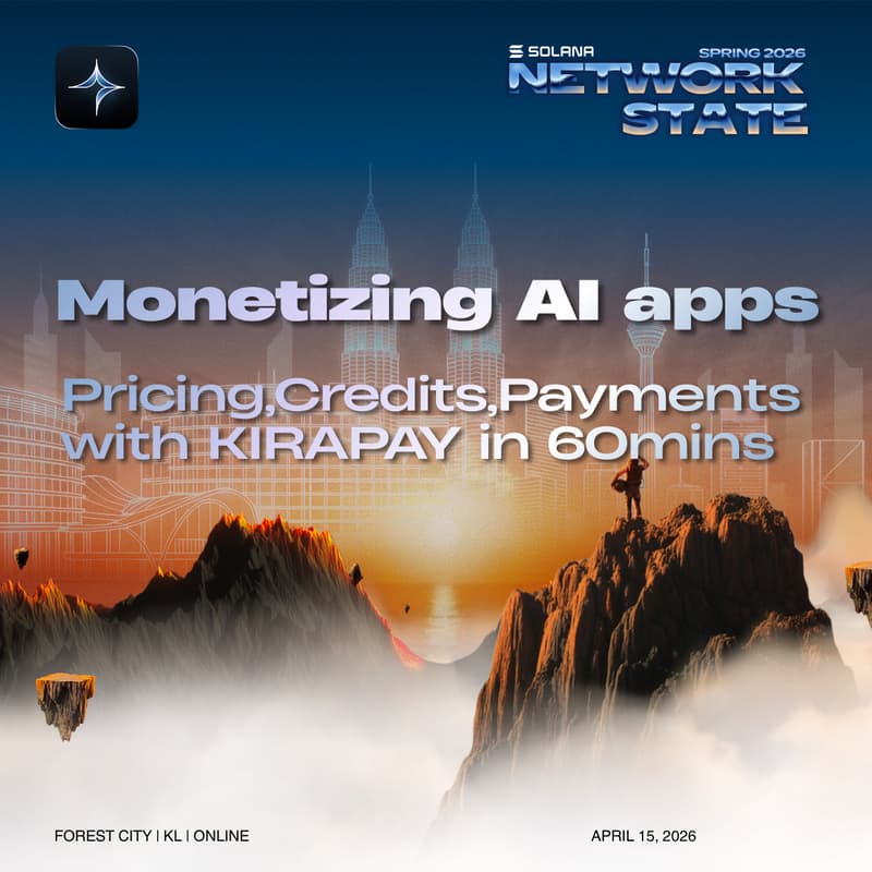Cover Image for Payment Track with💰| [Hybrid] Monetizing AI Apps: Pricing, Credits & Payments with KIRAPAY