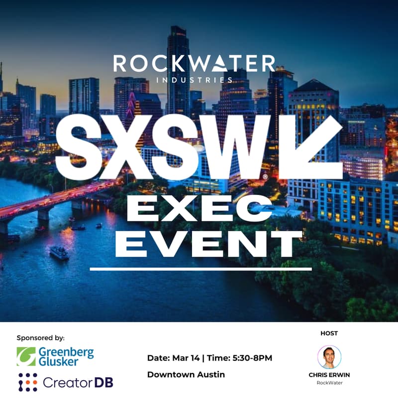 Cover Image for Creator Exec Event for SXSW | by RockWater