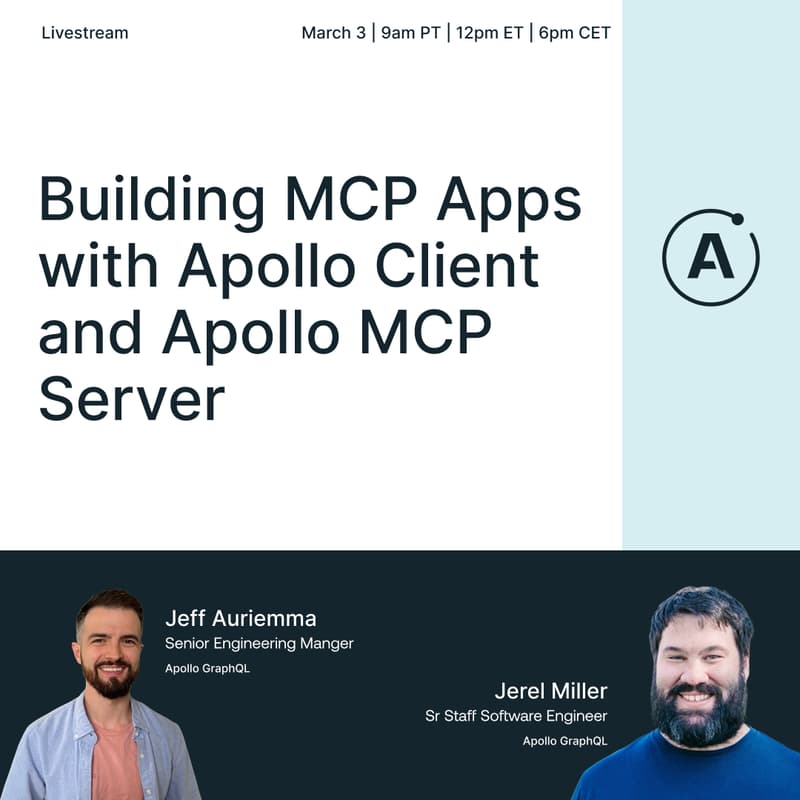Cover Image for Building MCP Apps with Apollo Client and Apollo MCP Server